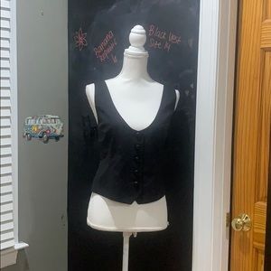 Black Banana Republic vest